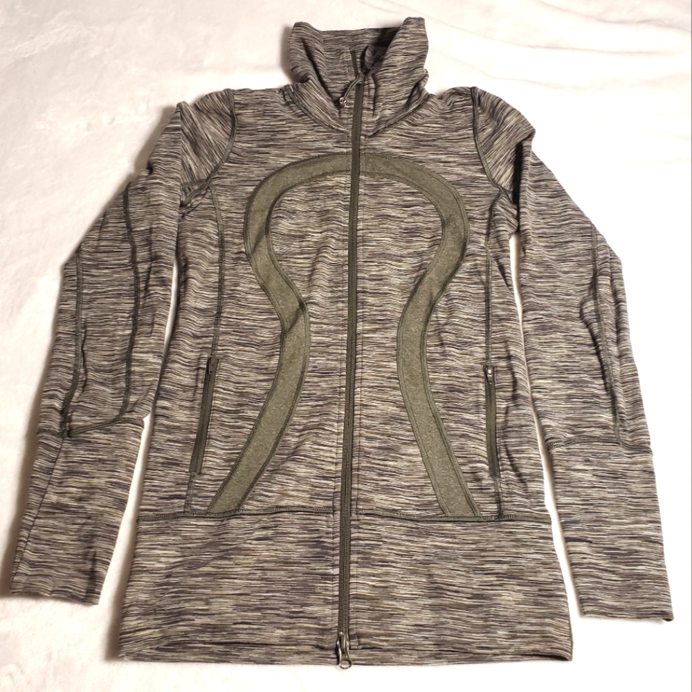 Lululemon Stride Jacket in Wren Space Dye / Wren Colour